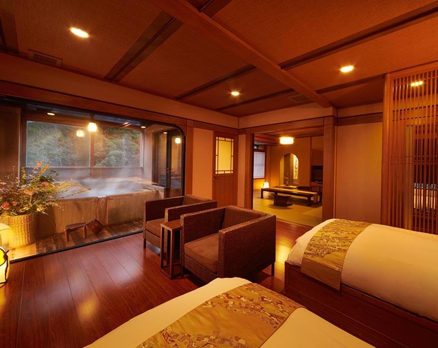 Hotel Mansuirou Misasa Esterno foto
